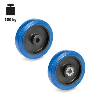 TR-73AE-W-Ruote in gomma elastica